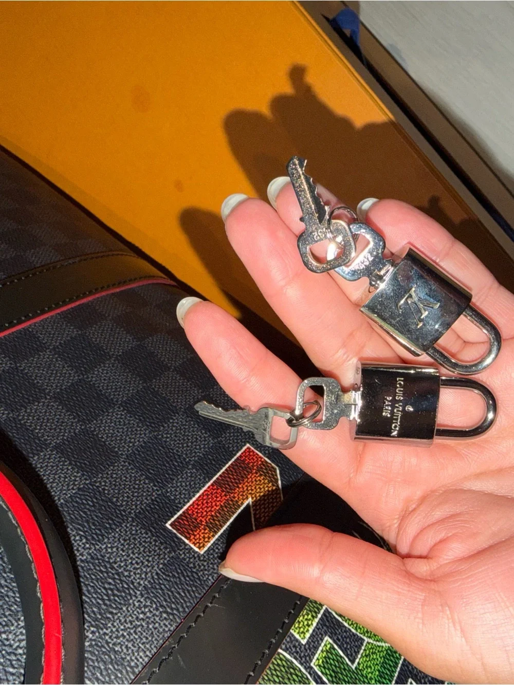 Louis Vuitton Keepall Bandoulière 50 Damier Graphite